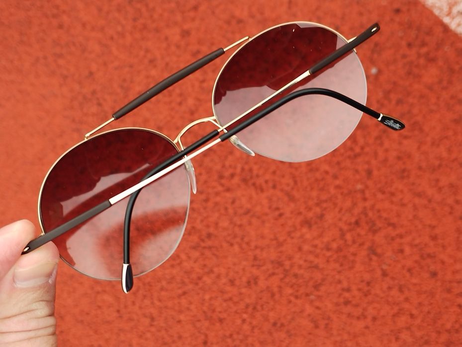 Silhouette made in Austria титан titanium  очки оправа  окуляри