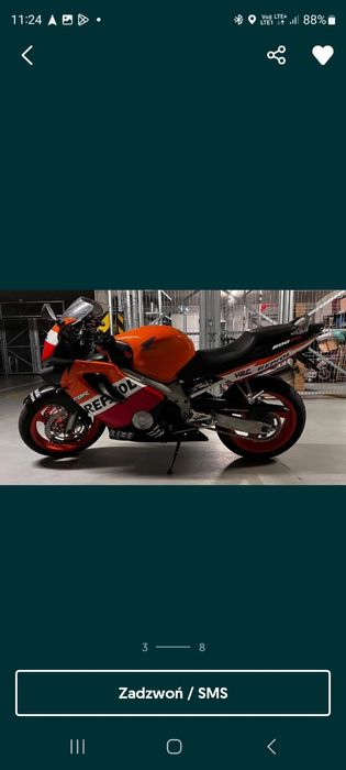 Honda CBR F4 REPSOL czytaj opis!