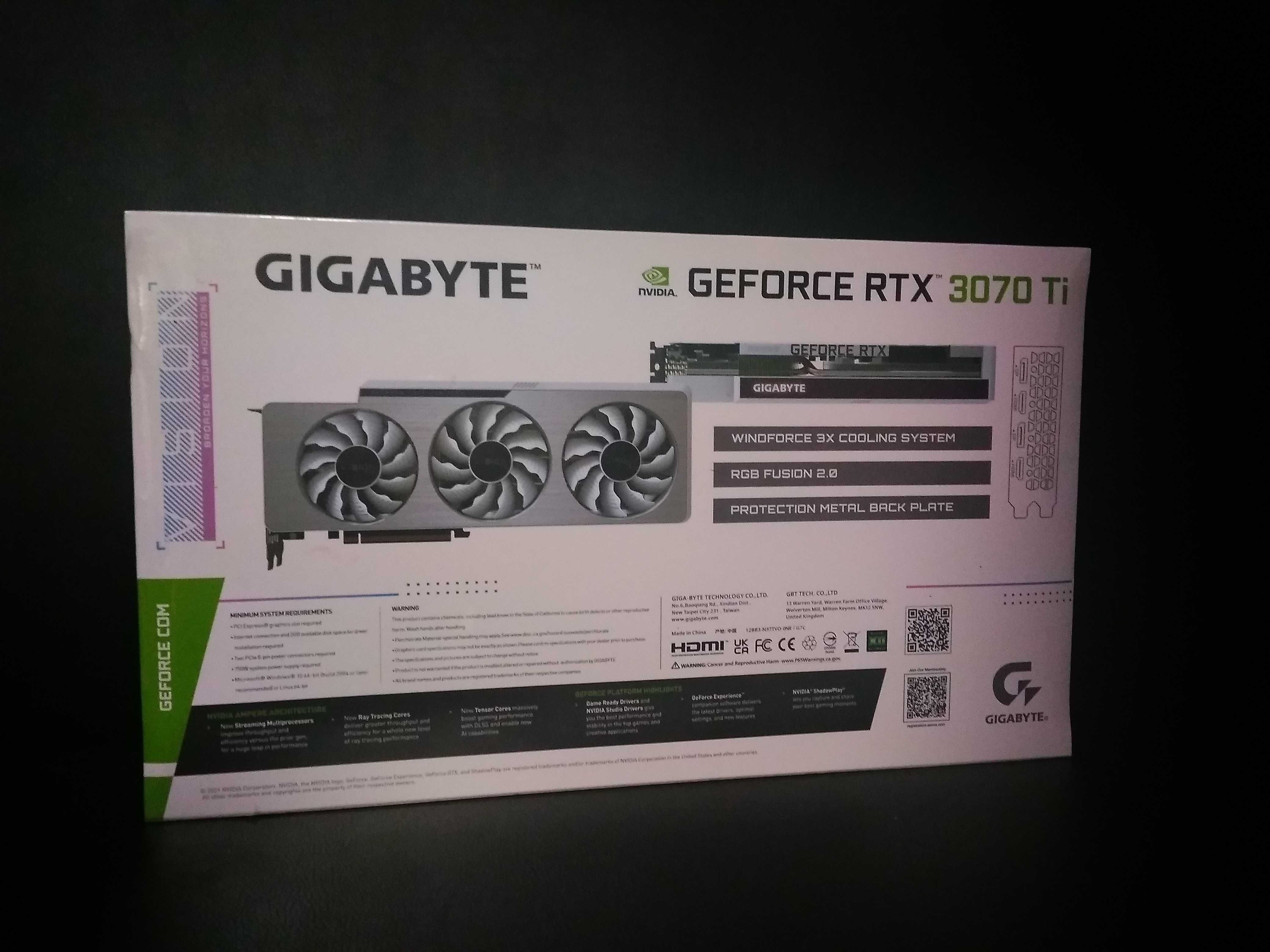 Обмен RTX 3070TI на RTX3050/RX6600