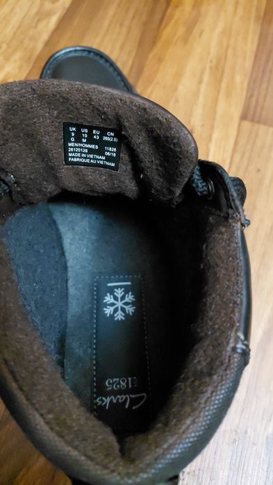 Продам ботинки Clarks, 43 размер