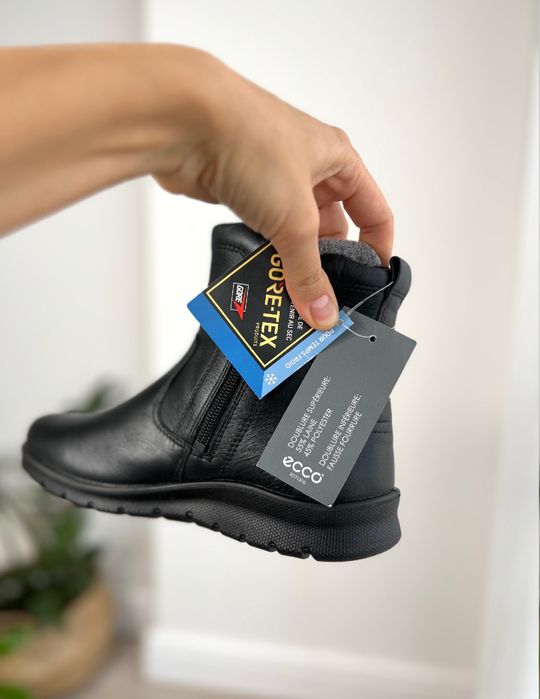 стильные классические ботинки Ecco waterproof. Оригинал ! 35 размер