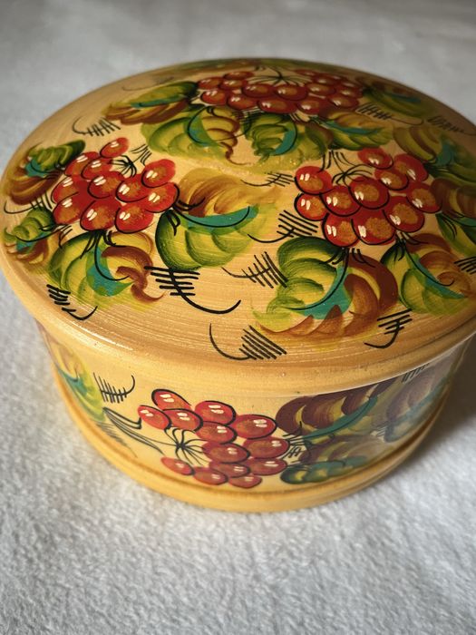 Шкатулка скринька з дерева ручний розпис