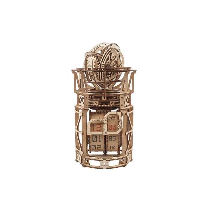 Puzzle 3D Drewniane Zegar stołowy z Tourbillonem Ugears