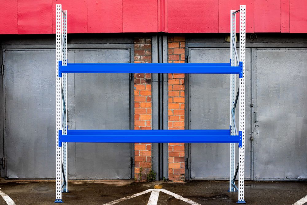 Używane regały magazynowe paletowe