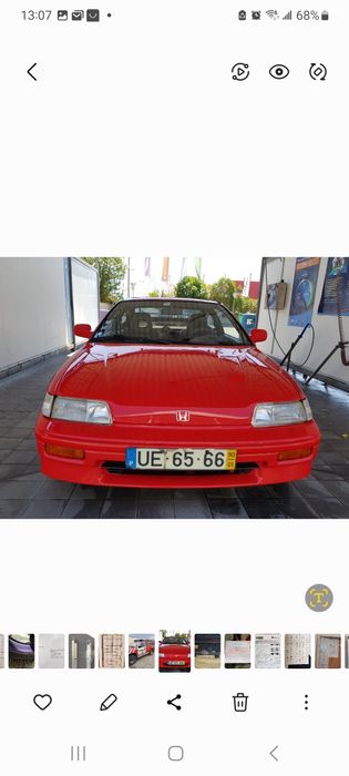 Honda crx 16.16i 130cv Jan1990