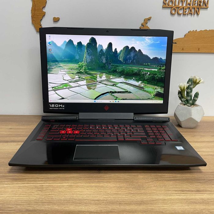 Gamingowy HP Omen 17" i7 16GB 512ssd/1TBhhd GTX 1070 8GB 120Hz Gwar