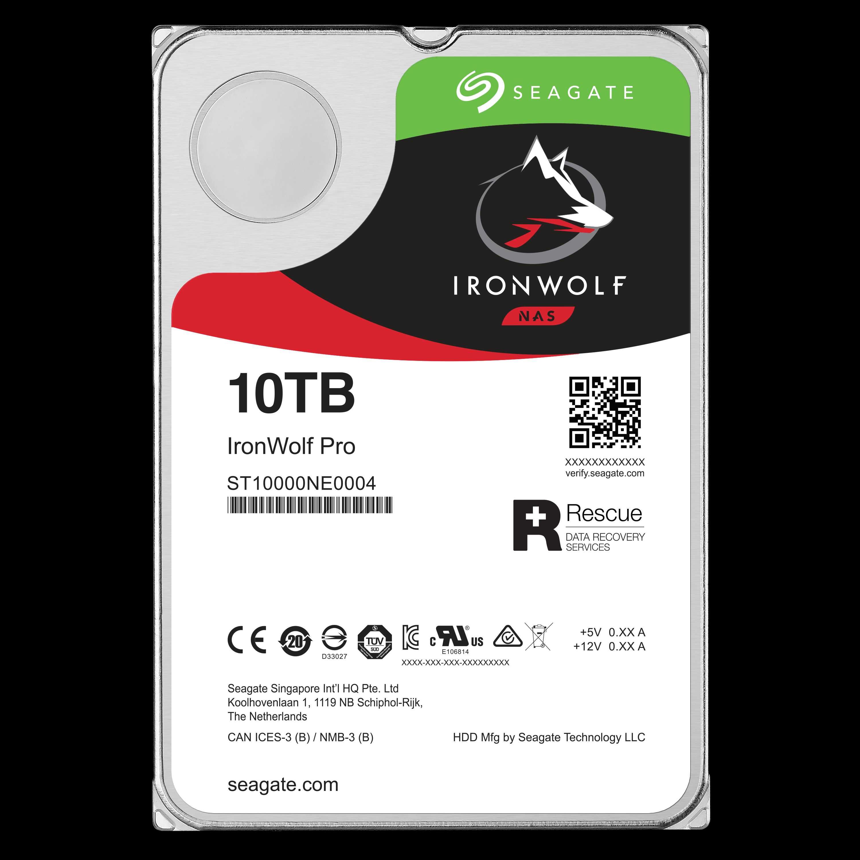 Disco rigido NAS Seagate IronWolf PRO 10TB SATAIII