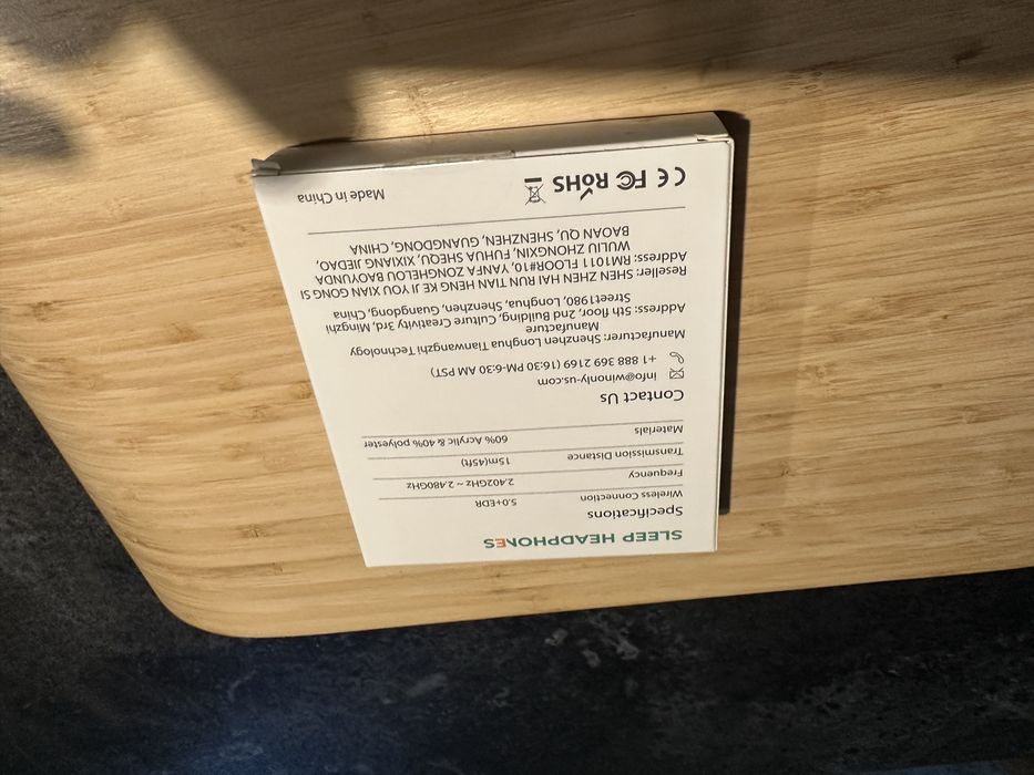Opaska sluchawki bezprzewodowa bluetooth do snu biegania