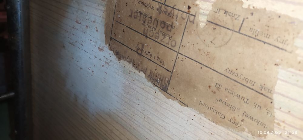 Stolik pod telewizor prl