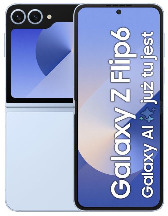 NOWE Samsung Galaxy Z Flip 6 12/256GB Blue AL JANA PAWŁA