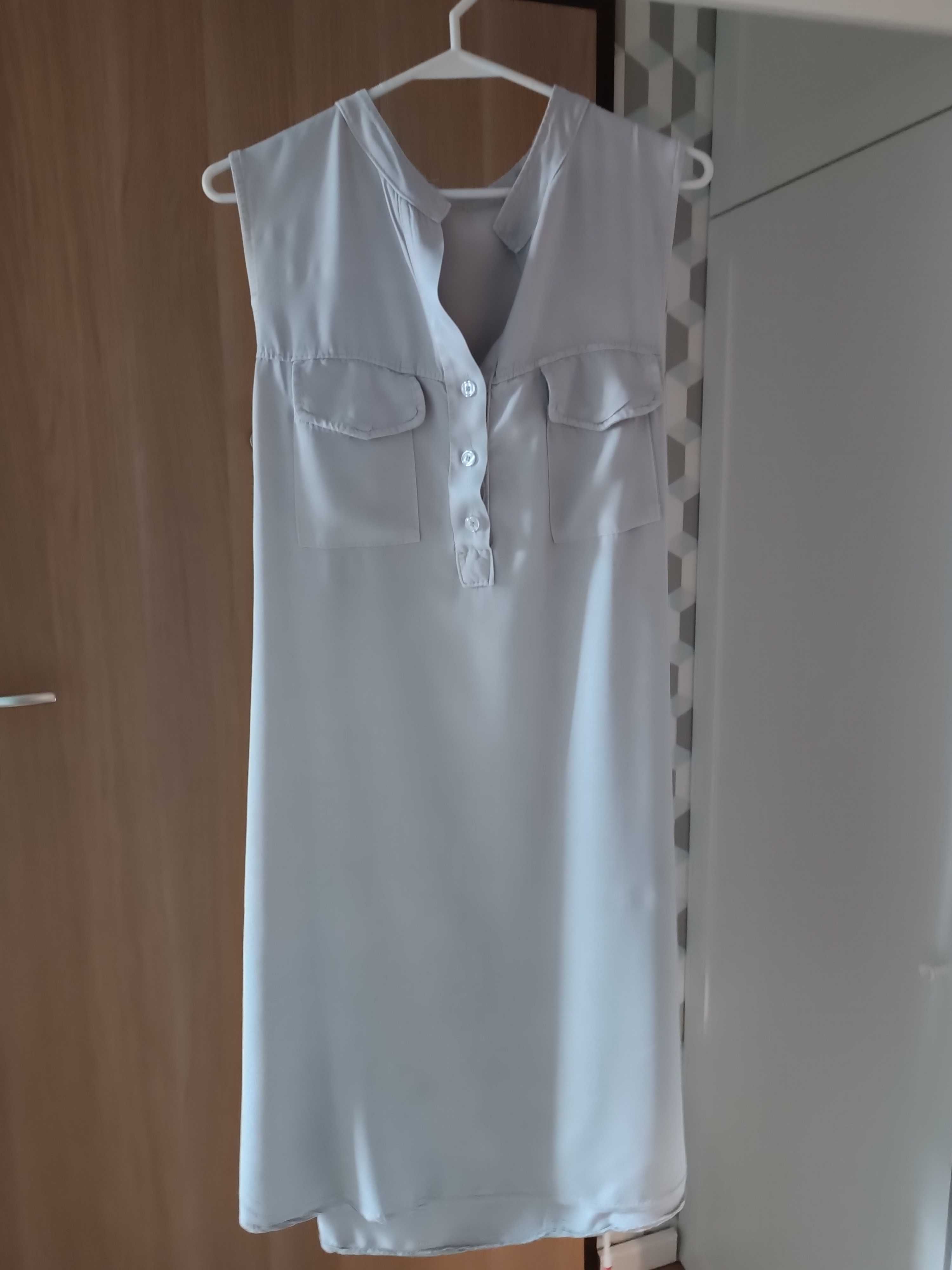 Letnia sukienka ciążowa, wiskoza tencel