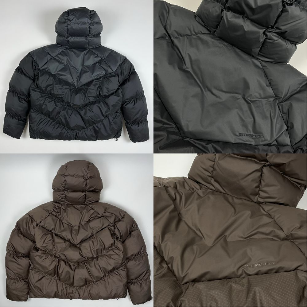 ОРИГІНАЛ пуховик Nike Sportswear Windpuffer жіночий чорний коричневий