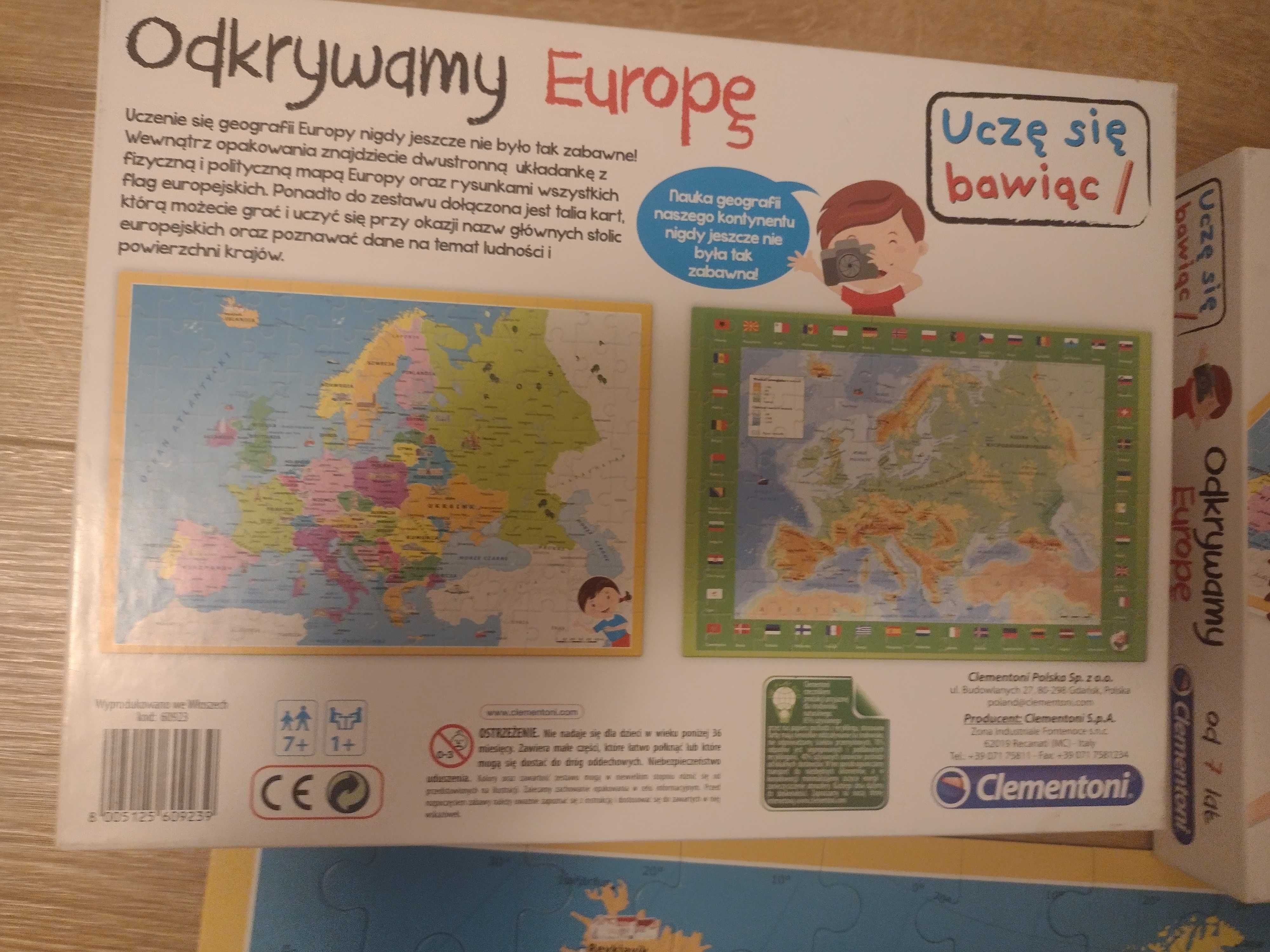 Puzzle odkrywamy Europę