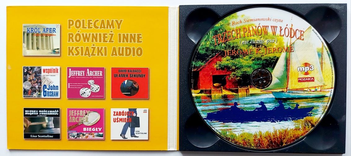 Audiobook Trzech Panów W Łódce 2005r