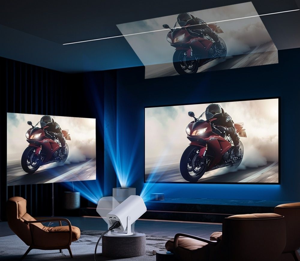 Projetor de video - com Android TV incorporado - Novo