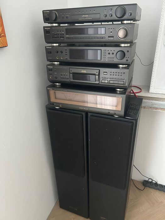 Wieża Technics 5 segmentów stan b.dobry