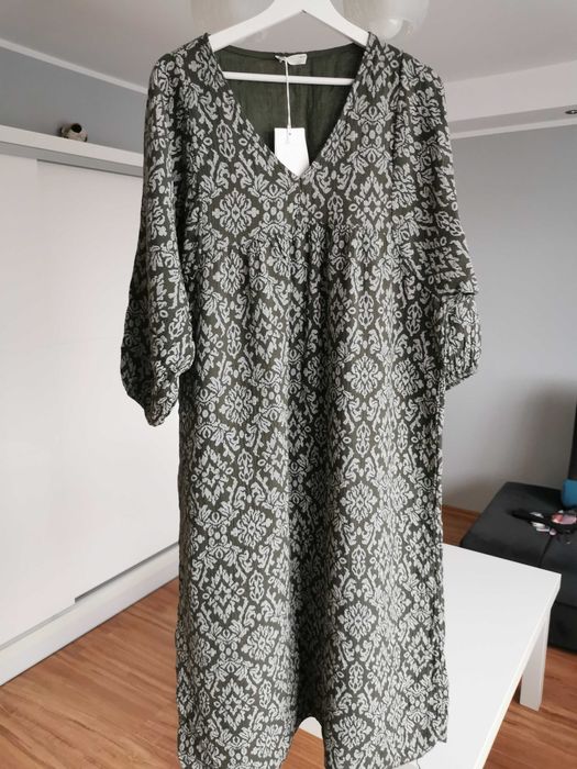 Włoska sukienka 50/ 52 nowa