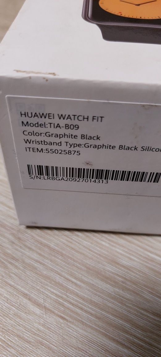 Smartwatch Huawei watch fit