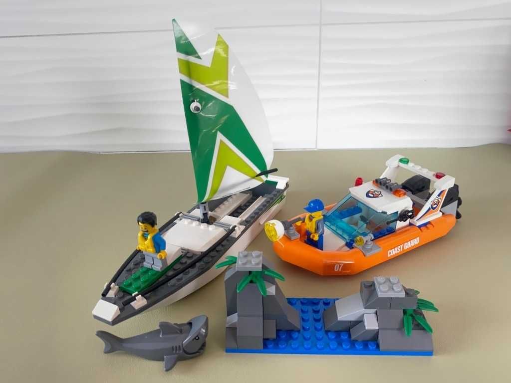 LEGO CITY 60168 Na ratunek żaglówce / 100% komplet