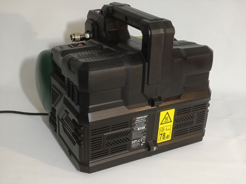 Kompresor bezolejowy 550W Parkside cichy
