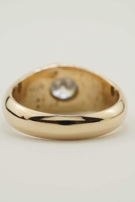 Złoty Sygnet męski z Brylantem 14K 14,98g