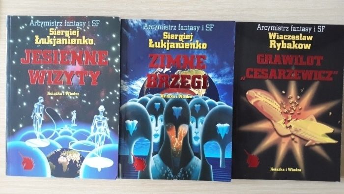 Sprzedam 3 książki - Siergiej Łukanienko, Wiaczesław Rybakow