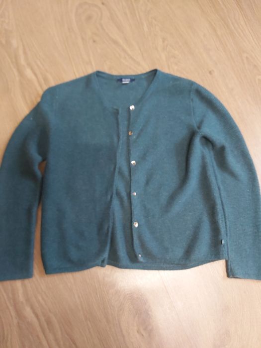 Кардиган для дівчинки зелений 140 розмір