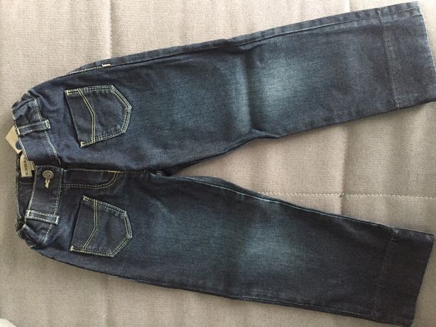 Krata Burberry Spodnie jeansy dla dziewczynki 98