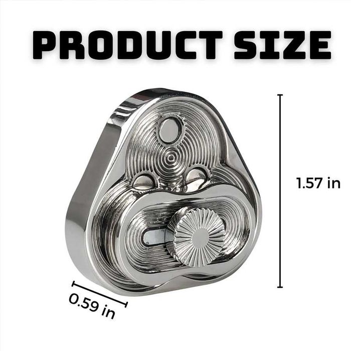 EDC Фіджет іграшка трикутний слайдер магнітний Fidget Toy антістрес