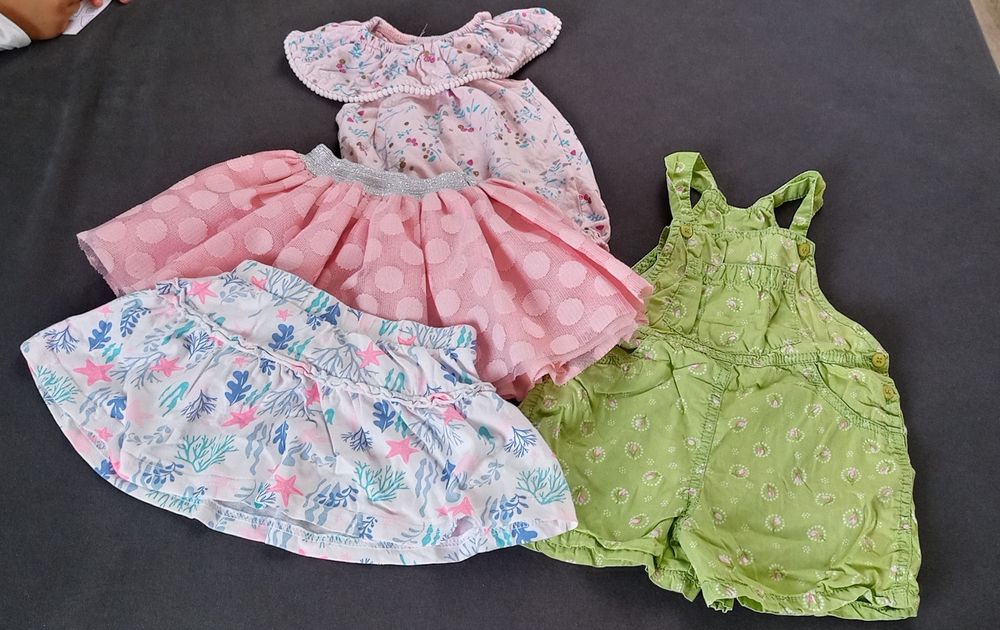 Paczka ciuchów dla dziewczynki 80