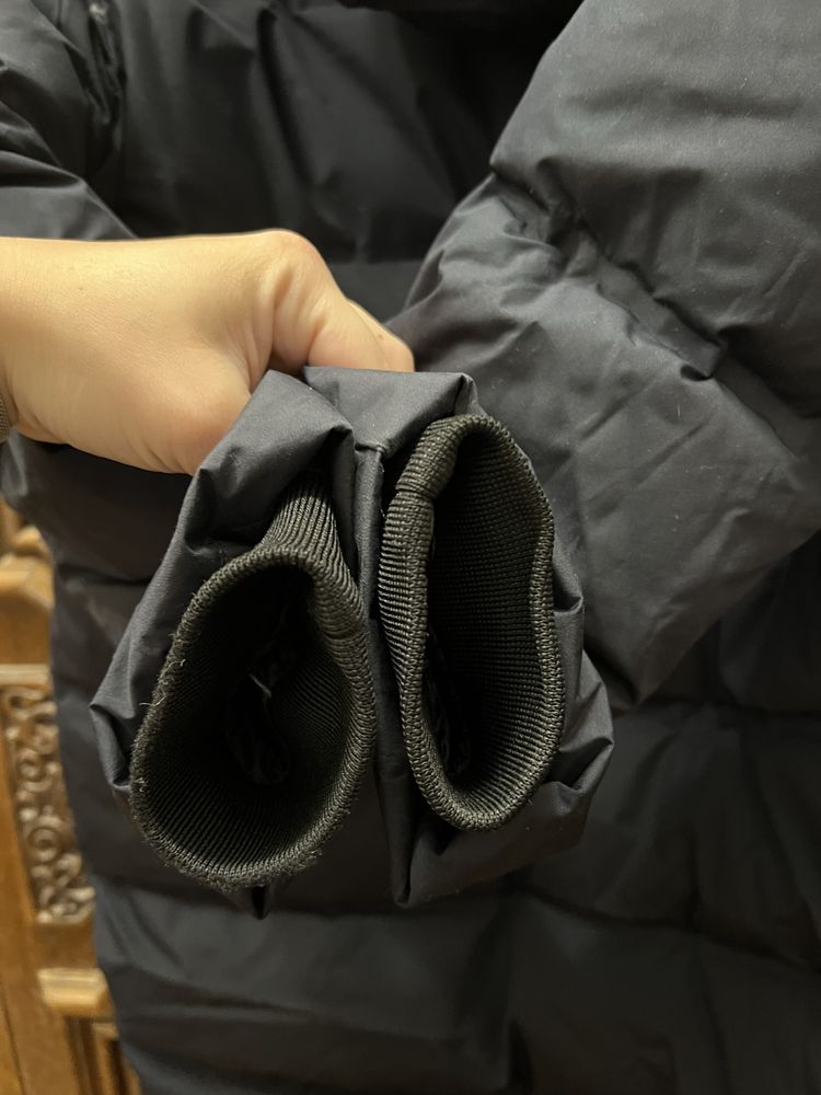 Пуховик zara женский