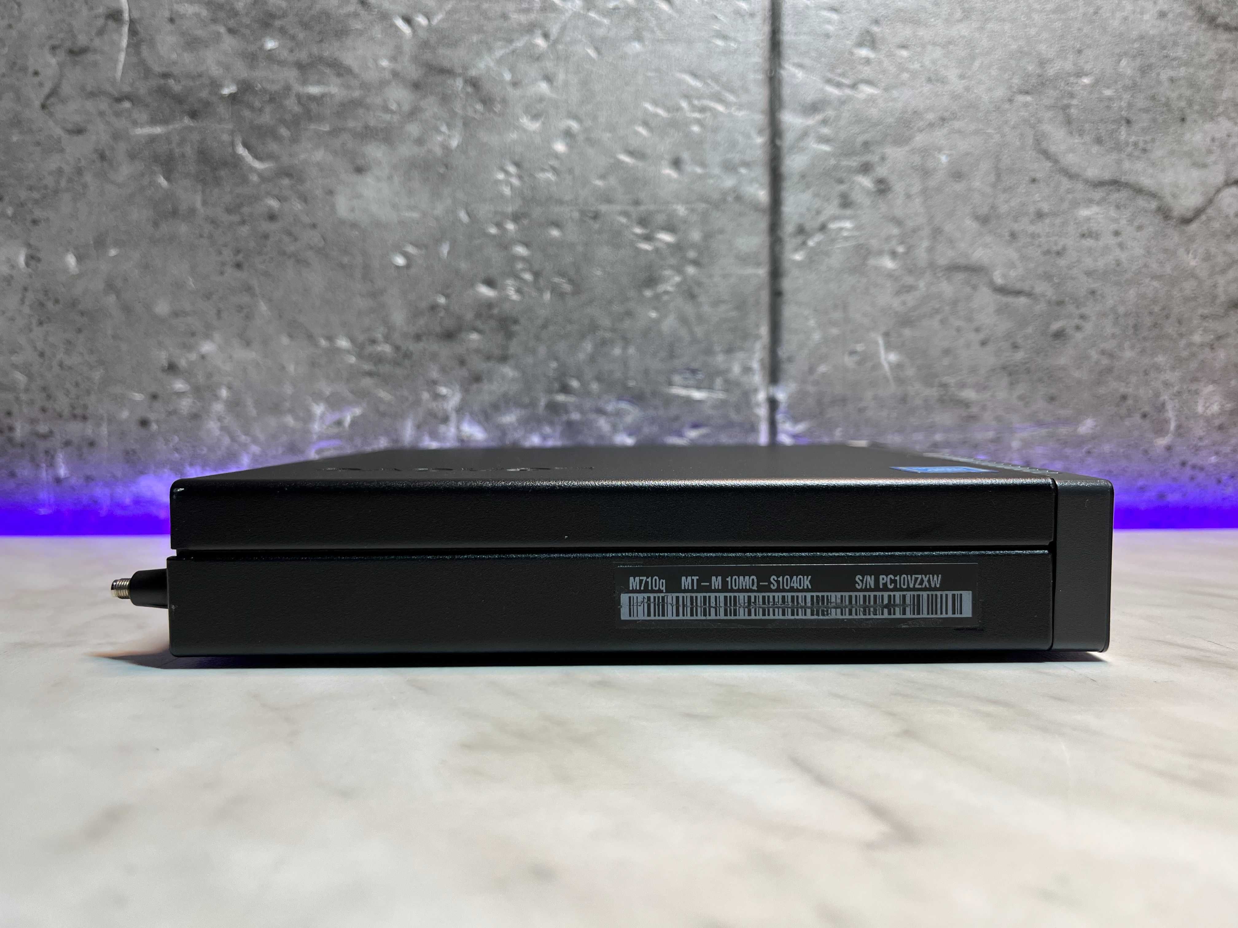 MiniPC Lenovo ThinkCentre M710q Intel 8GB DDR4 128GB SSD WiFi W10