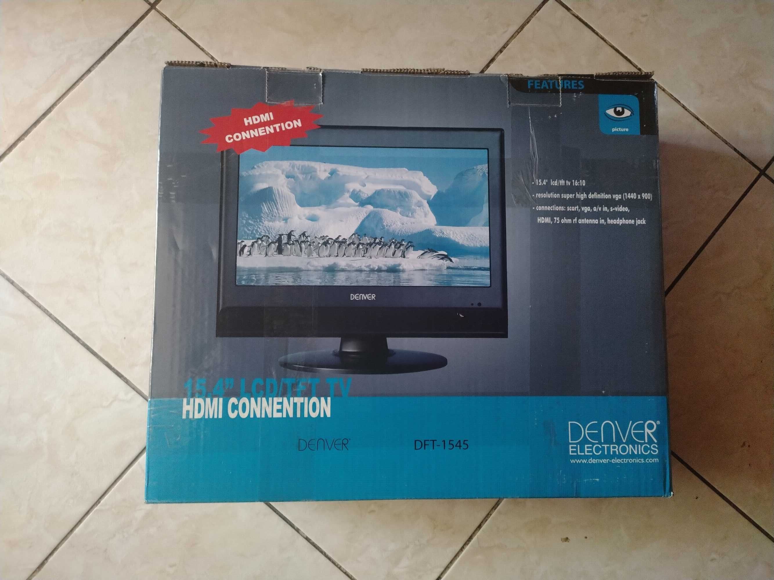 oryginalny karton do telewizora DENVER 15,4 LCD