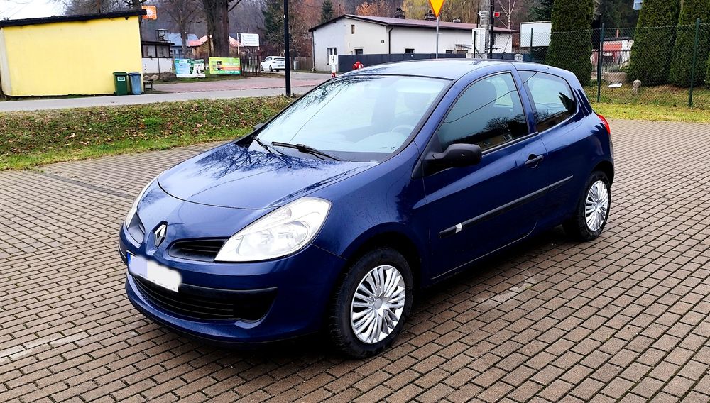 Renault Clio 1.2 benzyna 2008r mały miejski ekonomiczny