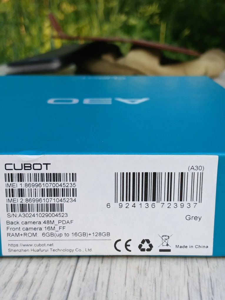 Смартфон Cubot A30