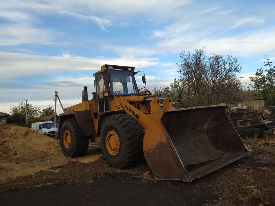 Hanomag 70E, фронтальний навантажувач