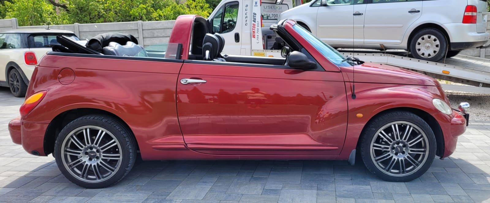 Chrysler PT Cruiser Cabrio*2004 rok*2,4 B+Gaz*NAVI*Klima*Skóra