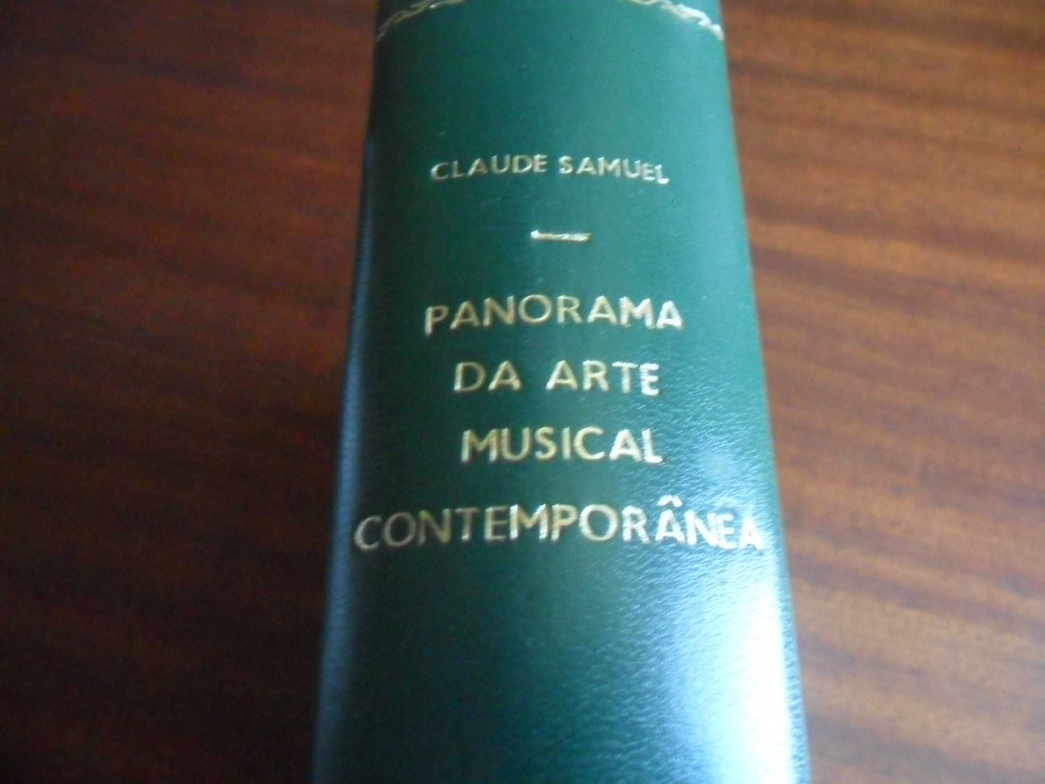"Panorama da Arte Musical Contemporânea" de Claude Samuel - 1ª Ed 1965