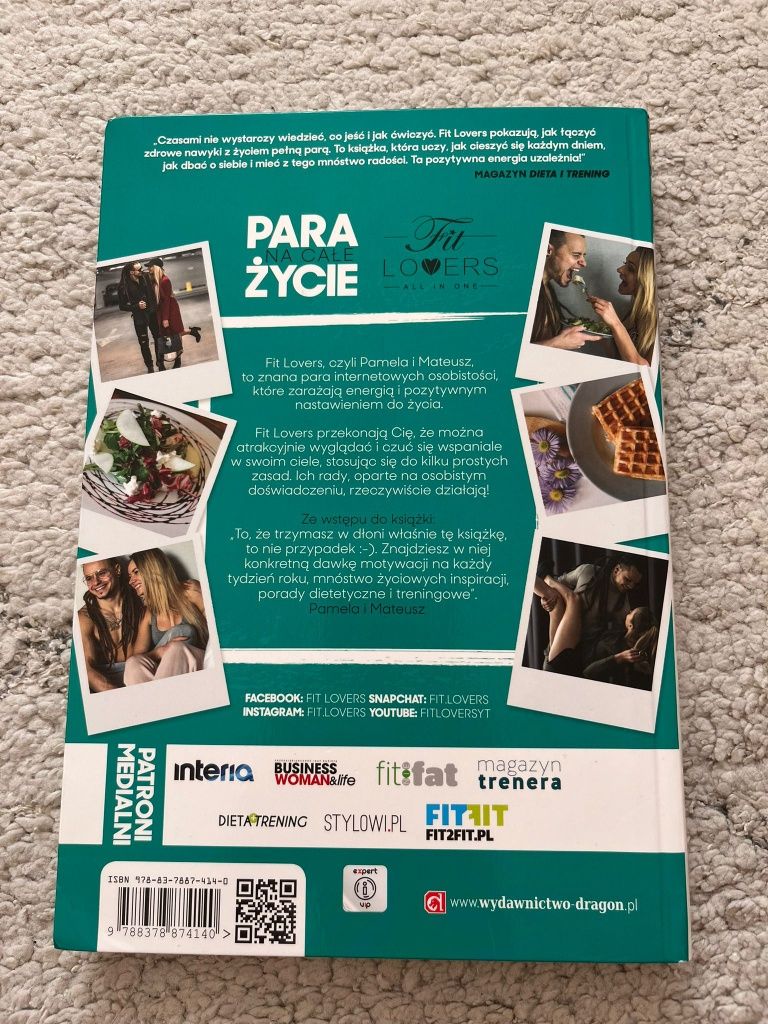 Książka od FitLovers "Para na całe życie"