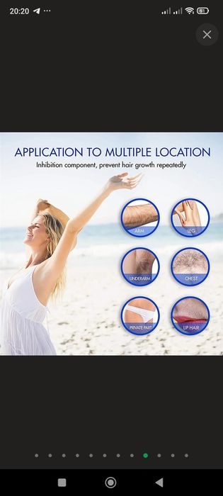 Спрей для удаления волос Eelhoe!!!