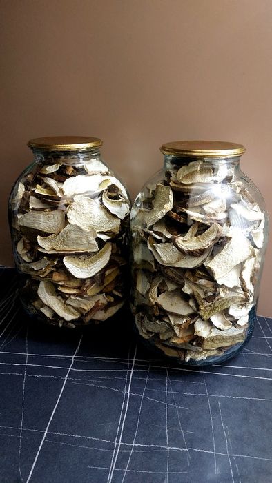 Сухі білі грибочки