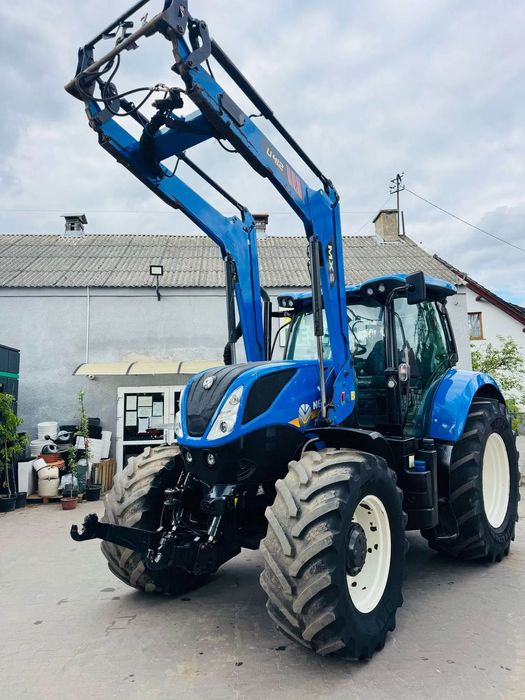 New Holland T7.190  NEW HOLLAND T7.190 z turem MX U412, 190 KM, przedni TUZ, miękka oś i k