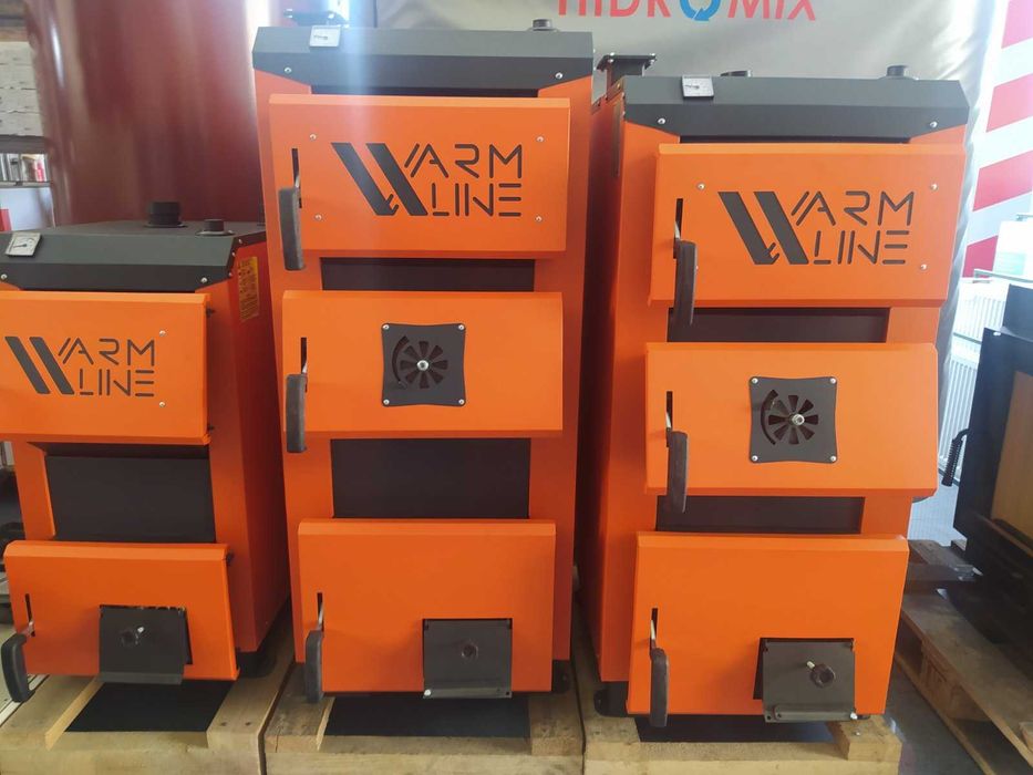 Купити котел на дрова, твердопаливний котел, сталь 6мм, дровяний котел