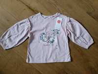 NOWA bluzka bluzeczka koszulka z długim rękawem Smyk 98 z myszką