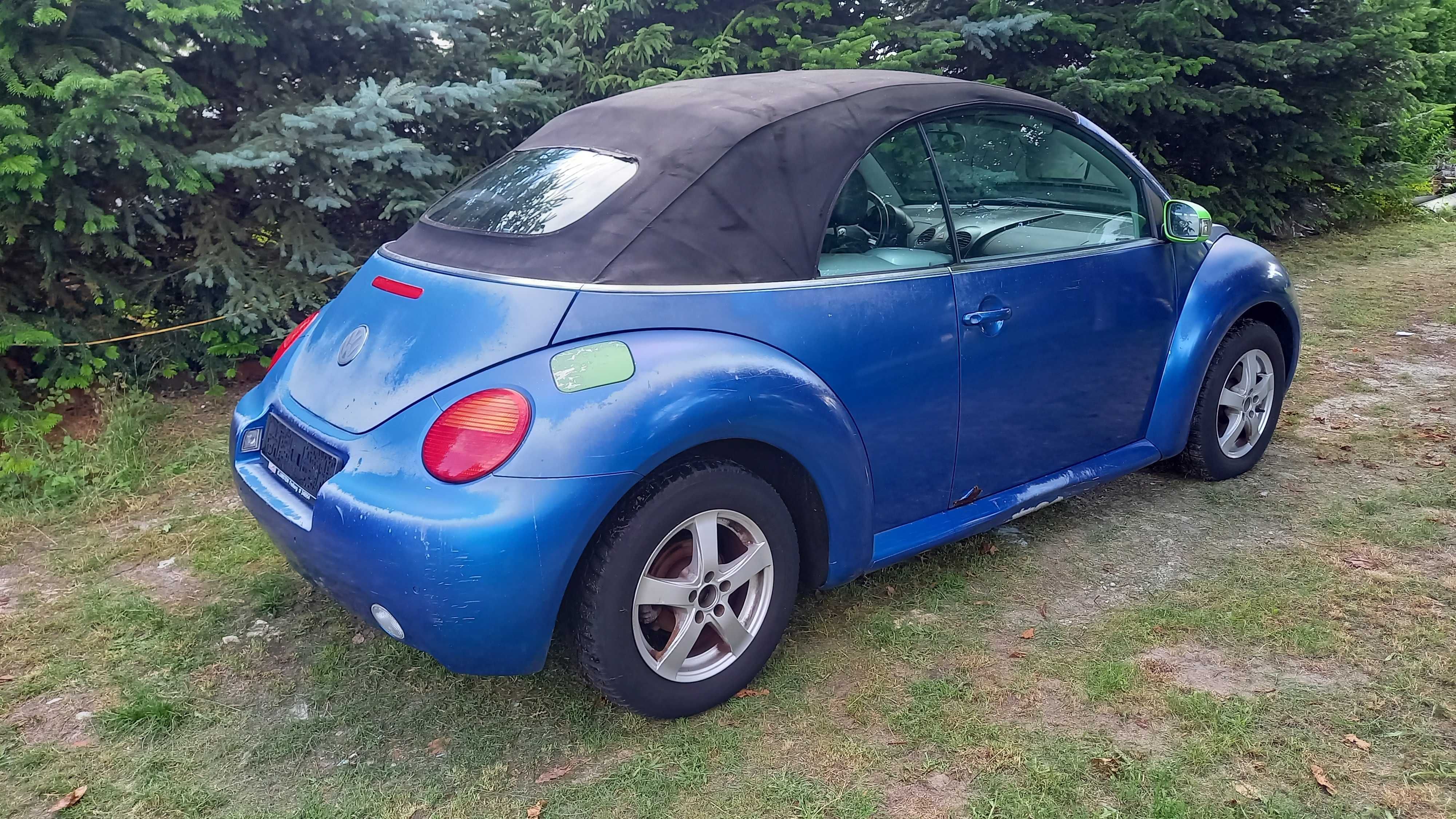 VW New Beetle cabrio 1.6 MPi benzyna Klima