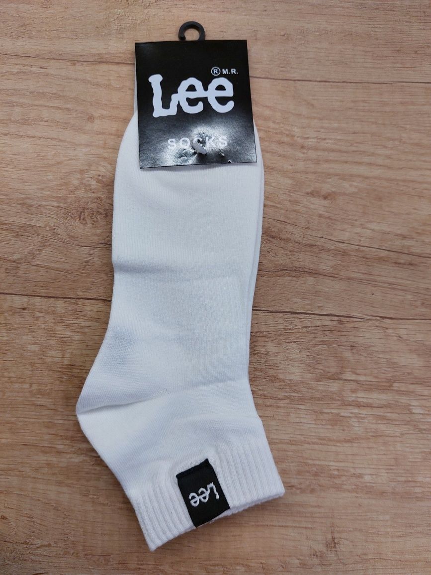 Новые белые носки нові білі шкарпетки Lee