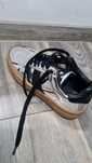 Srebrne buty 38.