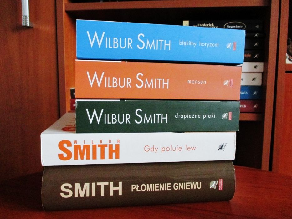 Wilbur Smith Saga rodu Courteneyów książki przygoda-sensacja