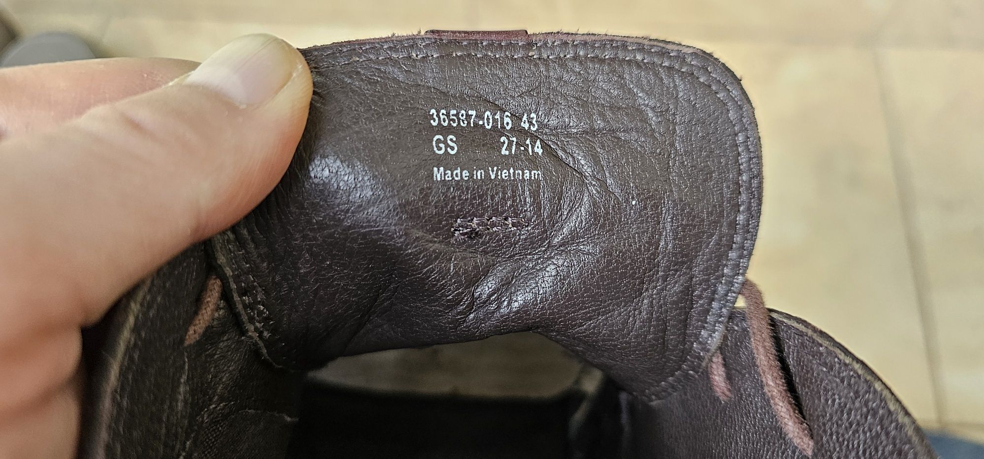 CAMPER męskie skórzane buty rozmiar 43 wkładka 28,5cm
