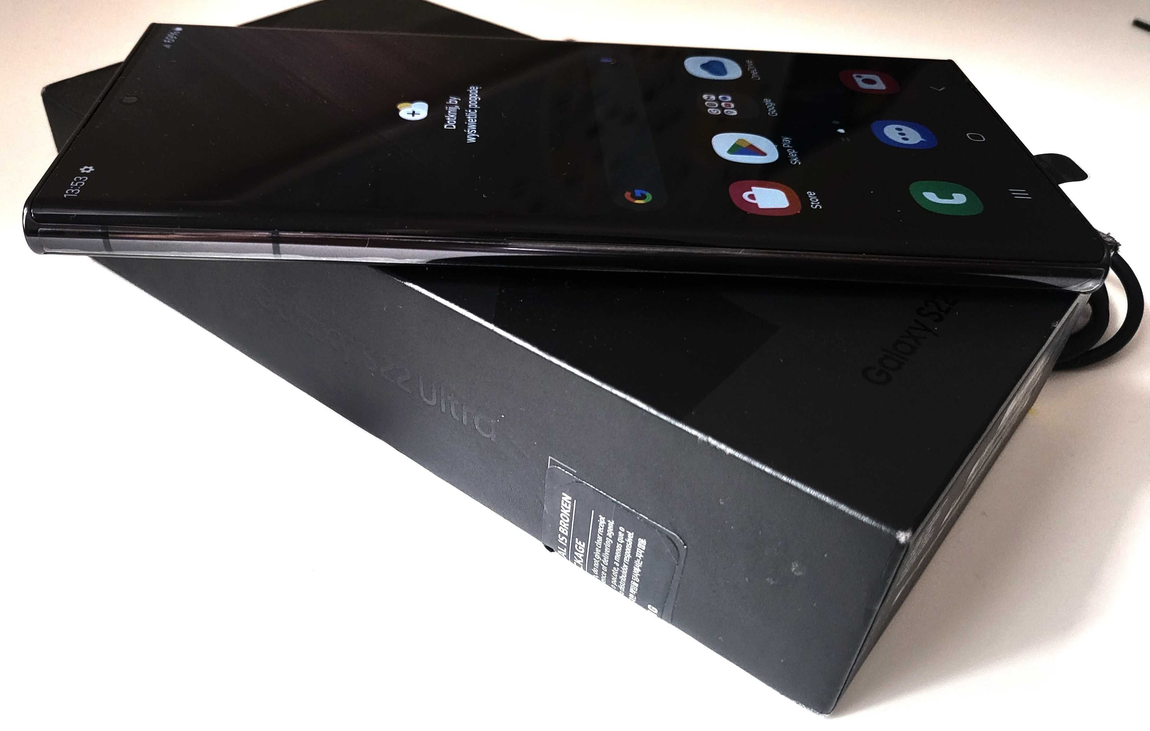 W Idealnym Stanie - Samsung Galaxy S22 Ultra 5G 12/256GB